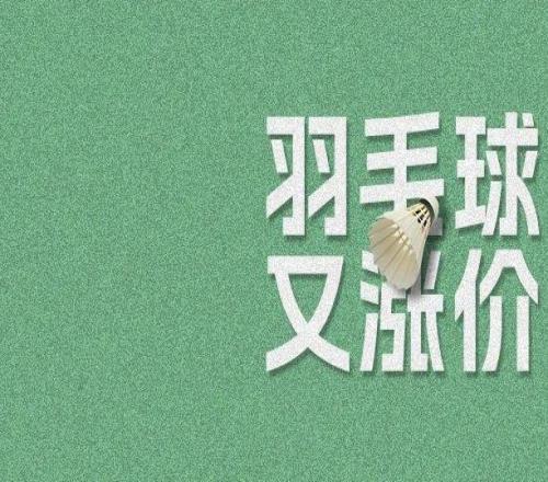 羽毛球又又又涨价，你的钱包还扛得住吗