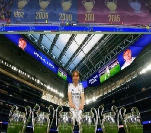 百万热帖皇马大V博主回击巴萨TV:莫德里奇6欧冠巴萨5欧冠