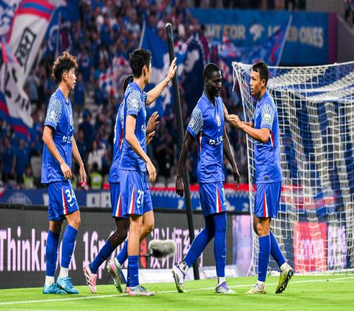 申花取得近5场首胜,剩余4轮中超相对轻松仍有夺冠可能