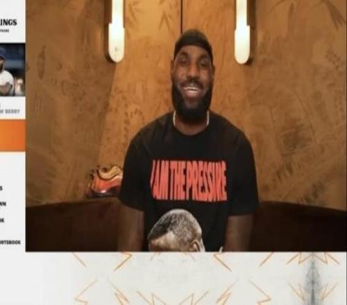 詹姆斯：NBA停摆时海鹰队给我寄来球衣我曾认真考虑过加盟NFL