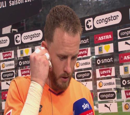 药厂门将：丢球是运气不好，能够全取三分让我感到欣慰