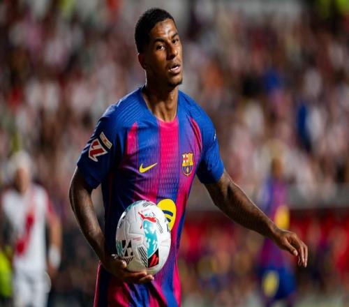 2球4助攻，拉什福德代表巴萨近5场比赛直接参与6球