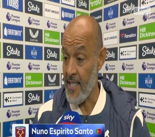 努诺:我们要作为一个团队去拼搏,彼此保持紧密联系