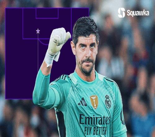 过去10年欧冠有8位门将送助攻,仅库尔图瓦做到两次