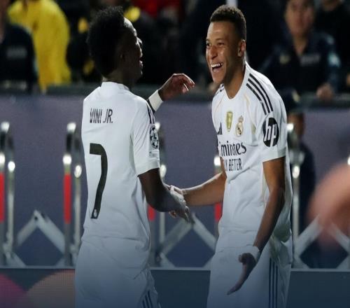 欧冠赛场皇马5比0大胜,姆巴佩一数据历史第三,第一居然不是C罗