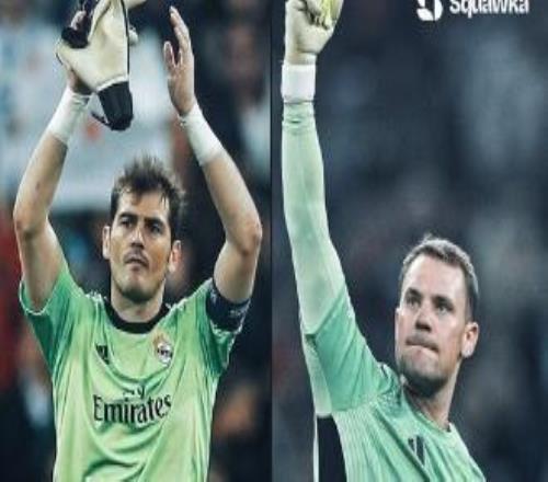 诺伊尔在欧冠获101场胜利,追平卡西并列欧冠赢球最多门将