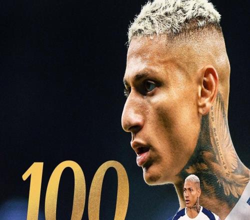 首发登场对阵博德闪耀,里沙利松迎来代表热刺的第100场比赛