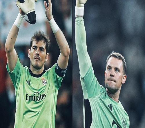 101胜追平卡西,诺伊尔成为欧冠胜场并列最多的门将