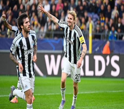 英超+欧冠首次首发均取得进球，沃尔特马德成纽卡队史第一人