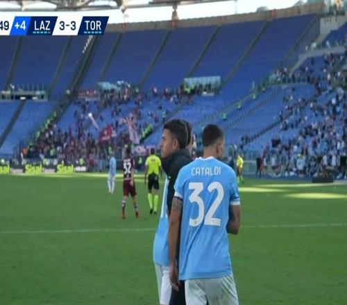 拉齐奥刷新队史最晚进球纪录,补时第103分钟进球抢回一分