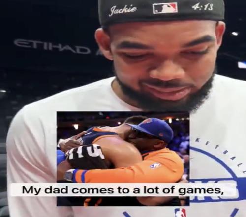 唐斯谈父亲：他曾是我的教练，我在他队里担任替补