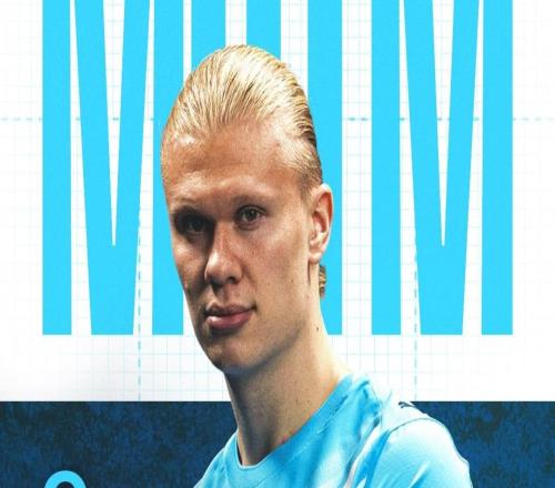 打入全场唯一进球,哈兰德当选曼城10布伦特福德全场最佳