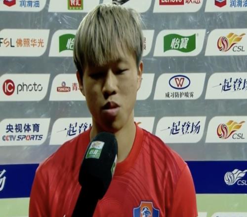 茹子楠：感谢队友在场上都尽力了，希望进球能帮助到球队