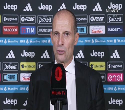 阿莱格里：最积极的事情是，小伙子们离开球场时很生气