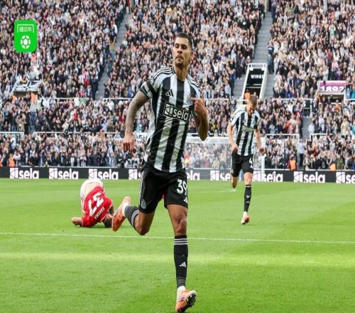 纽卡20诺丁汉森林,吉马良斯世界波,沃尔特马德点射+中楣