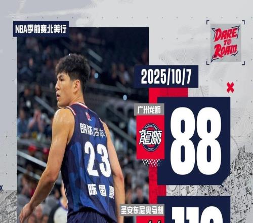 NBA季前赛,状元VS状元,陈国豪14+3