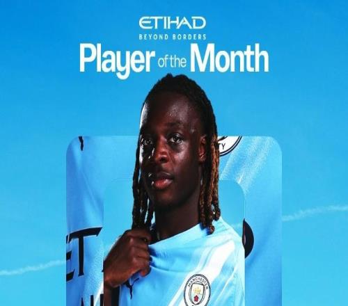 4场不败贡献1球3助攻，多库当选曼城9月最佳球员