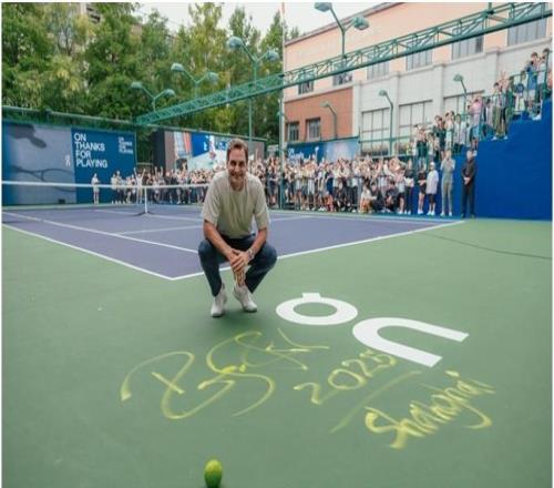 费德勒重返上海大师赛，与郑洁、甄子丹、吴磊约战双打