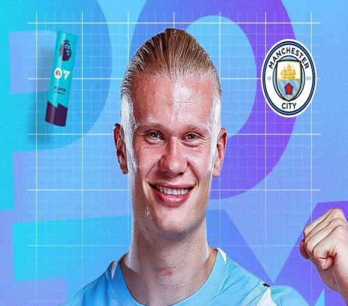 实至名归！官方：哈兰德当选英超9月最佳球员