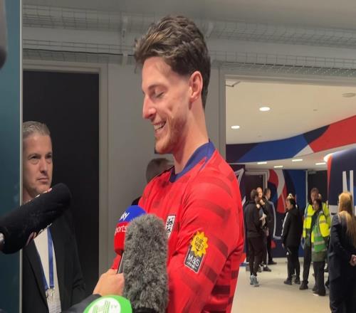 赖斯：希望我在英格兰队和阿森纳的前途都能一片光明