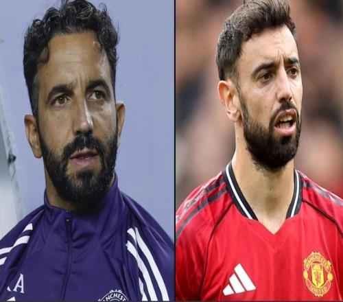 记者：B费和阿莫林没有矛盾，他是推动团队内部团结的人