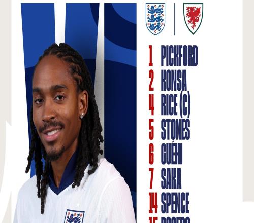 今日英格兰首发无一人来自切尔西、利物浦、曼联，近33年来首次