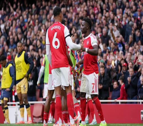 阿森纳开季10场仅丢3球，创造队史新纪录