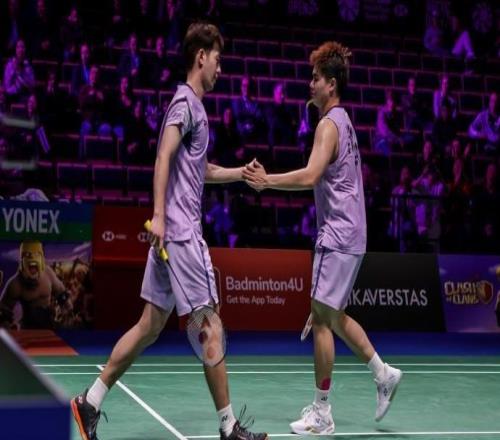 梁伟铿王昶21马来西亚组合，晋级丹麦羽毛球公开赛男双16强