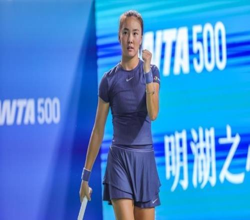 2025宁波网球公开赛袁悦战胜王欣瑜收获开门红