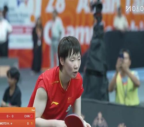 王曼昱31击败桥本帆乃香，国乒女团10领先日本