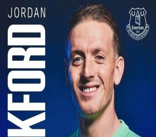 官方：埃弗顿与31岁英格兰门将皮克福德续约至2029年6月