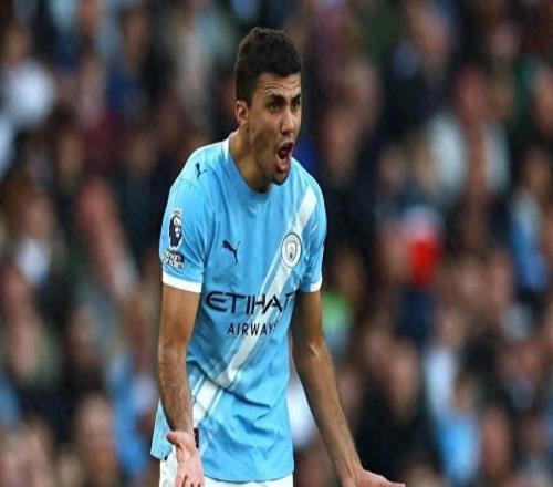 曼城的噩梦:中场大将罗德里因伤将再次缺阵