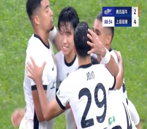 中超疯狂一夜:海港43逆转,蓉城31仍落后榜首2分,申花21连胜