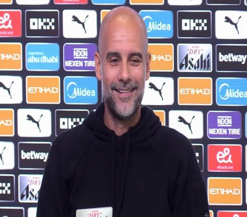 瓜迪奥拉：也许曼城希望格10回归但愿余生不会和哈兰德对阵