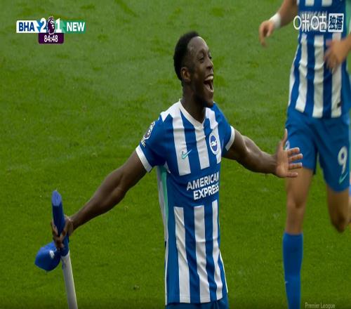 维尔贝克双响，布莱顿21纽卡，三笘薫缺席，德国神锋后脚跟破门