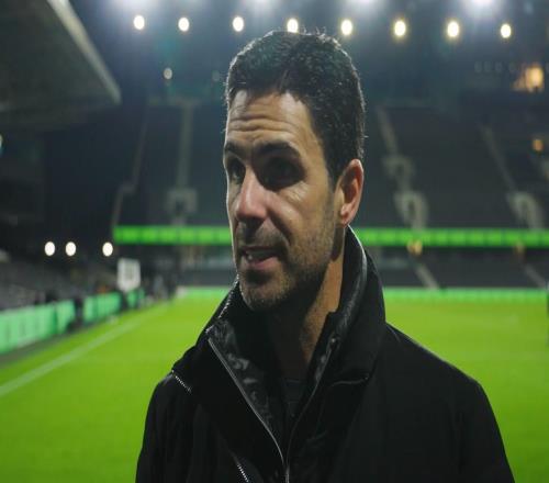 阿尔特塔：我们没让对手射正，这为赢球提供了绝佳基础