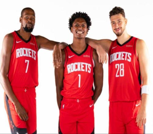 火箭官宣连裁4人！新赛季14+3阵容出炉杜兰特率新阵剑指总冠军