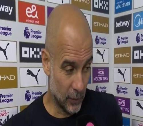 瓜帅：对哈兰德没能进四五个球失望，他很棒但不能完全依赖他