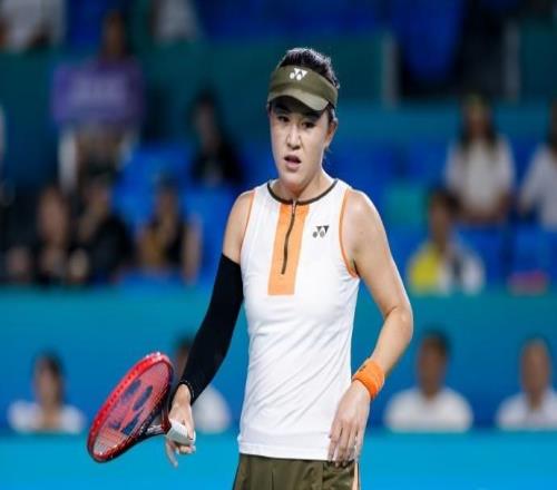 朱琳12遭施奈德逆转,无缘宁波网球公开赛女单四强