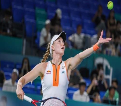 莱巴金娜20横扫汤姆贾诺维奇，将与保利尼争夺决赛门票