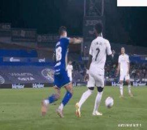 【西甲】赫塔费0比1皇马主队2人染红姆巴佩破门