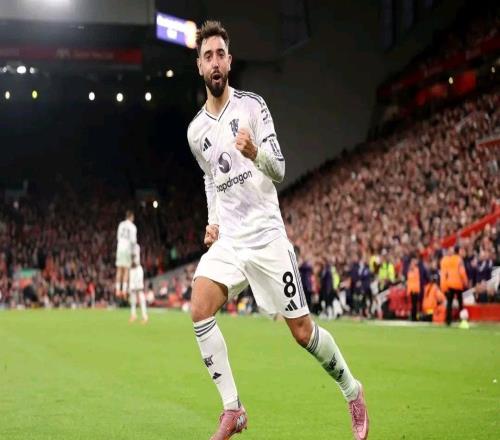 B费vs利物浦数据：贡献制胜助攻，3次关键传球，1次抢断