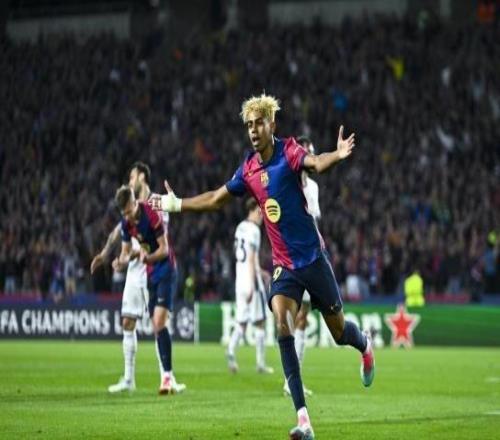 世体：亚马尔即将成为欧冠历史上出战25场比赛最年轻球员