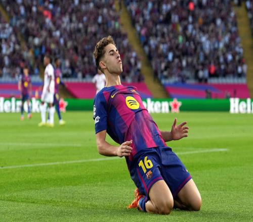 巴萨欧冠连续23场取得进球，仅次于瓜迪奥拉时期的29场