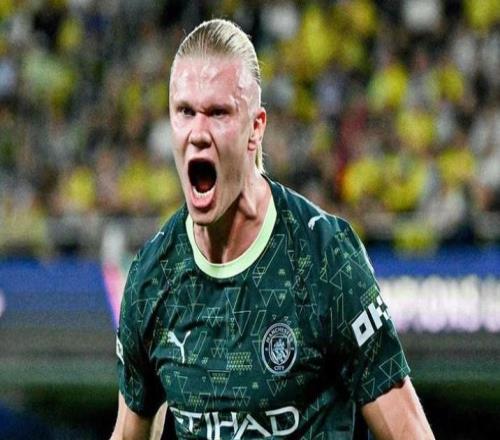 哈兰德打进生涯欧冠第53球，仅梅西26岁前欧冠进球数比他更多