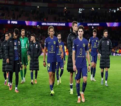 英超5大豪门近6个赛季欧冠交手马竞，只有曼联未战胜过马竞