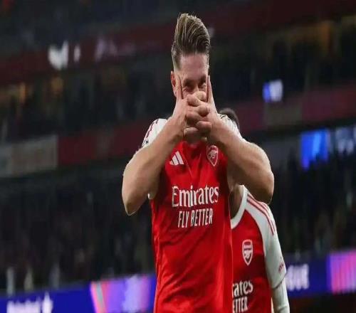 欧冠阿森纳40马竞高清集锦：13分钟4球，哲凯赖什双响