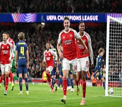里程碑，阿森纳收获球队在欧冠改制后的第100场胜利