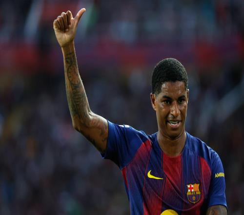 从不少天分！拉什福德三场欧冠轰入四球，加盟巴萨12场5球5助