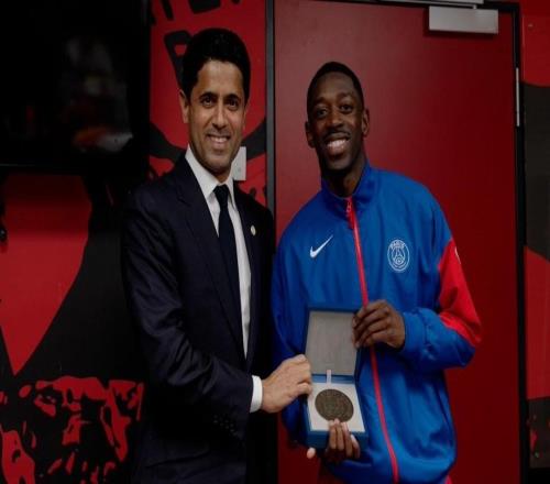 里程碑，登贝莱完成巴黎生涯第100场正式比赛